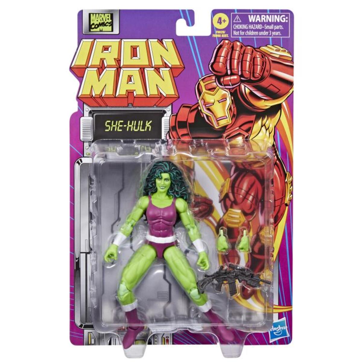 Iron Man Marvel Legends Retro Collection She-Hulk