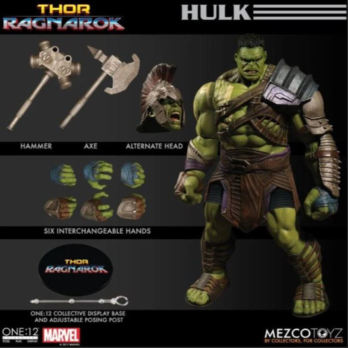 Thor: Ragnarok One:12 Collective Hulk