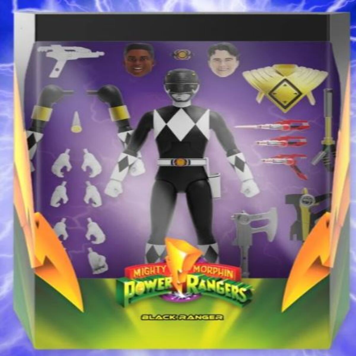 Mighty Morphin Power Rangers ULTIMATES! Black Ranger